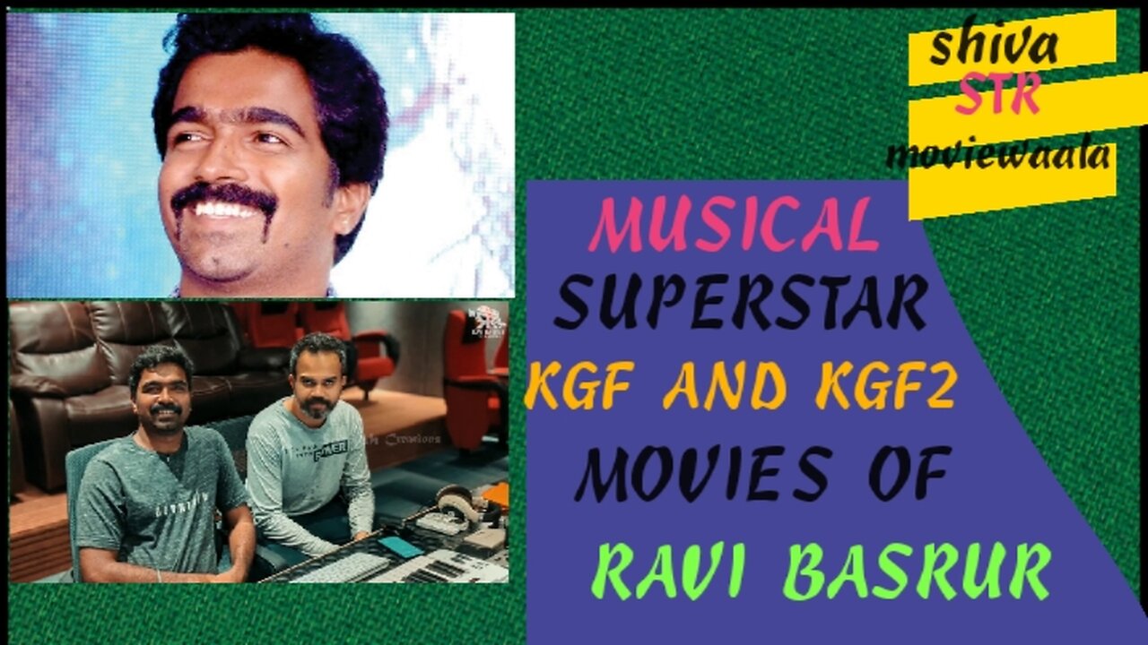 Ravi basrur musical sensation in Kollywood//the unsung hero of KGF, KGF 2 and salaar movie music.