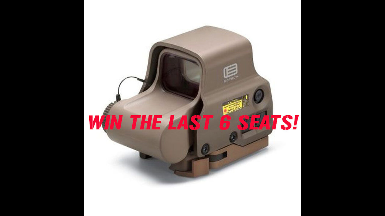 EOTech EXPS-03 MINI #3 FOR THE LAST 6 SEATS IN THE MAIN WEBINAR