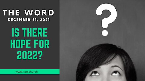 The Word: December 31, 2021