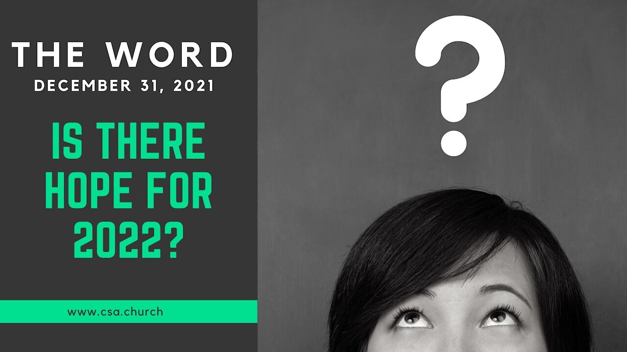 The Word: December 31, 2021
