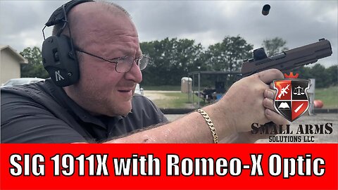 Sig 1911X with Romeo-X Optic