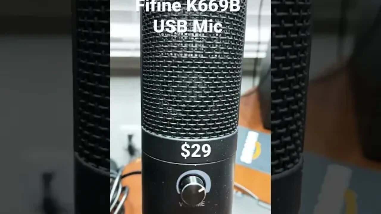 Fifine K669B USB mic for only $29 #shorts