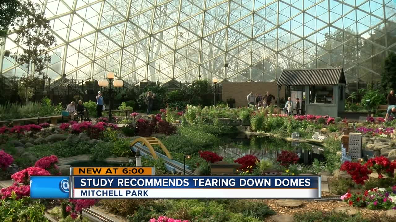 Study recommends tearing down Mitchell Park Domes