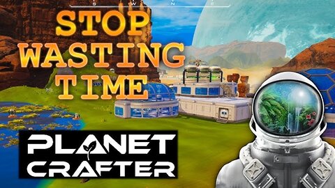 Planet Crafter Go Around The Blocked Cave Early