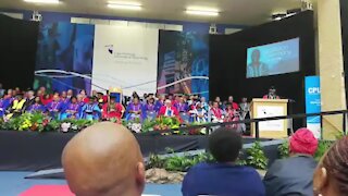 SOUTH AFRICA - Cape Town - CPUT Instalation of Vice Chancellor(Video) (8yY)