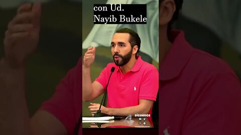 Un #presidente decente #nayibbukele #chile #shorts