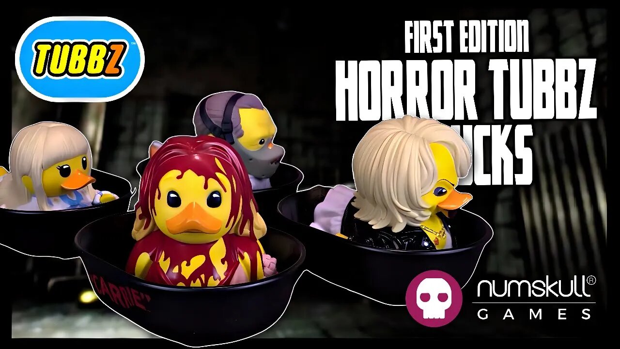 Numskull Design Horror Tubbz First Edition Cosplaying Ducks @TheReviewSpot