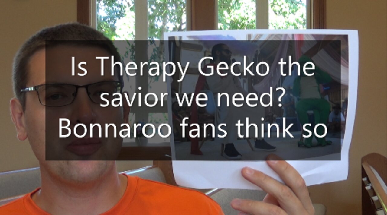 Is Therapy Gecko the savior we need? Bonnaroo fans think so
