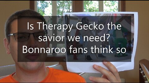 Is Therapy Gecko the savior we need? Bonnaroo fans think so