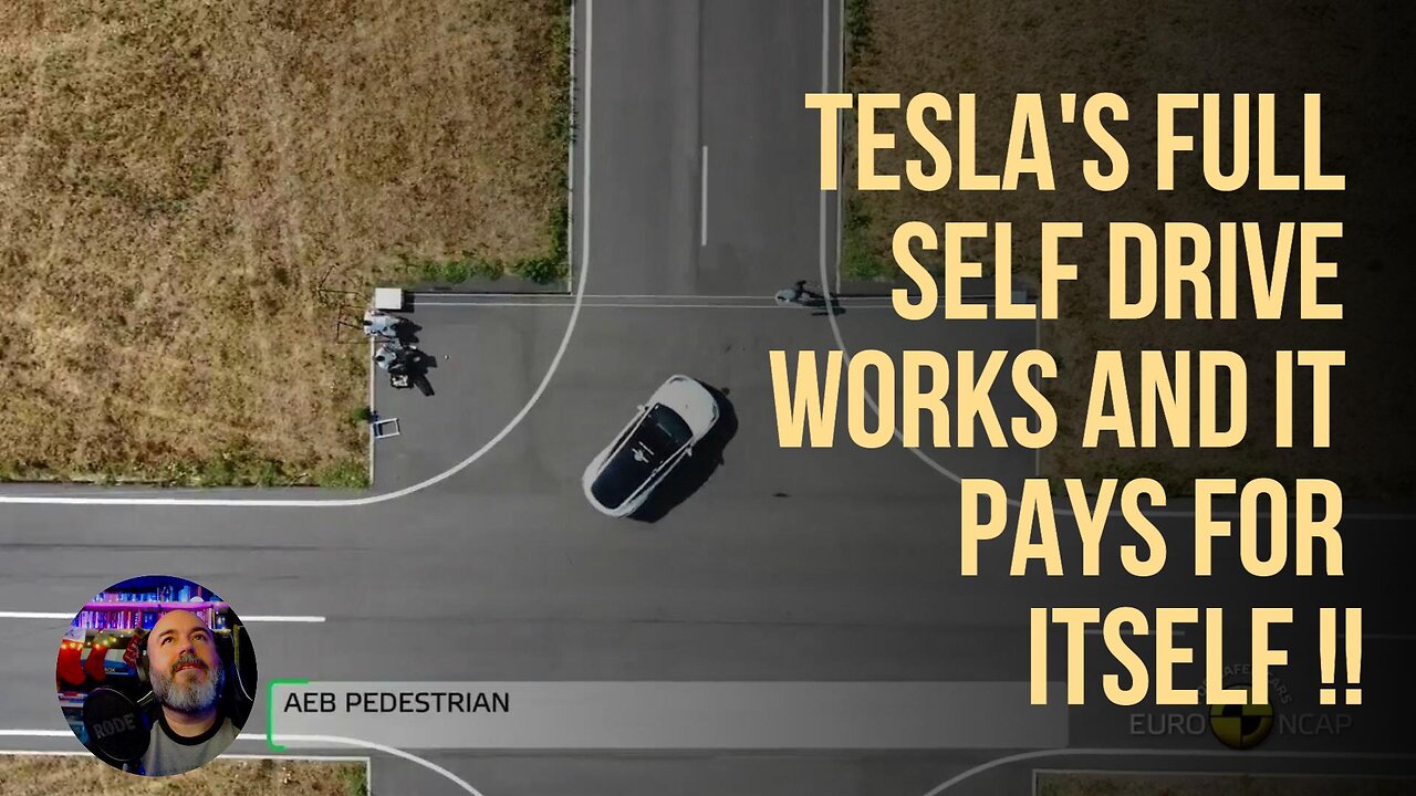 Tesla's Full Self Drive Works AND It Pays For Itself!