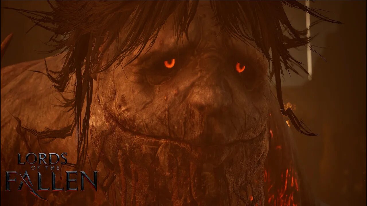 Attack Of The Most Disturbing Titan - Spurned Progeny Boss Fight Lords of The Fallen