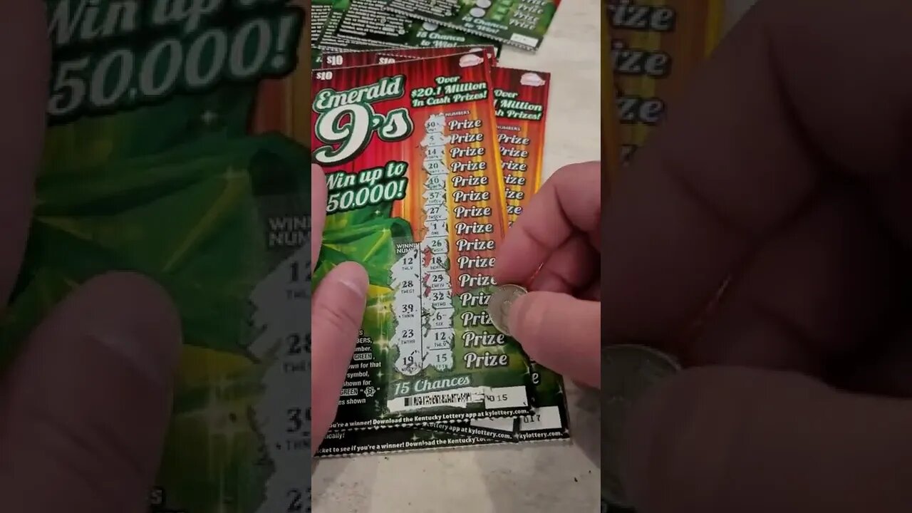 Kentucky Scratch Off Ticket Win! #shorts