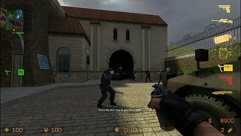 Counter Strike Source Piranesi Bots #45 Only Sniper Rifles