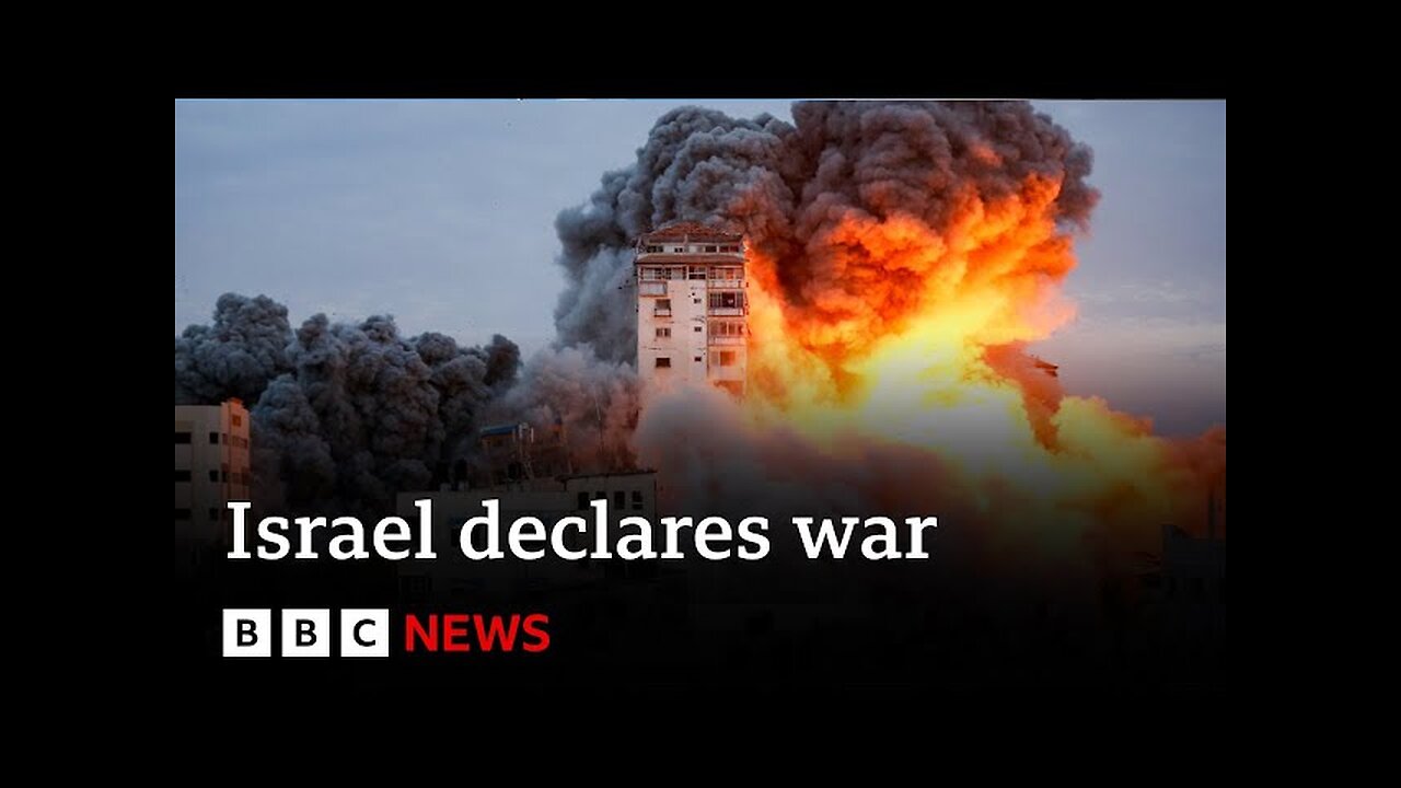 700 dead in Israel as it “declares war” on Hamas - BBC News