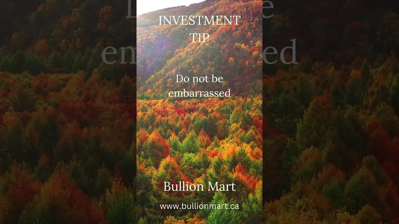 Investment Tip from Bullion Mart