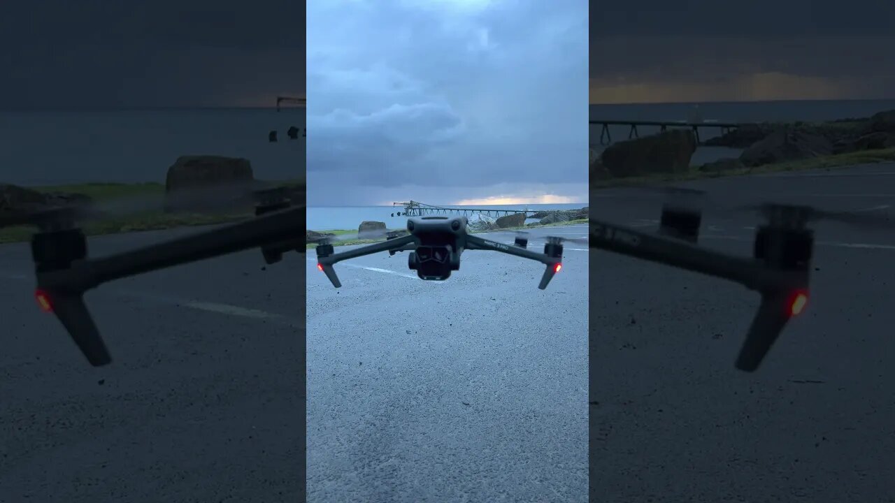 First blue hour flight of the mavic 3 pro! #shorts