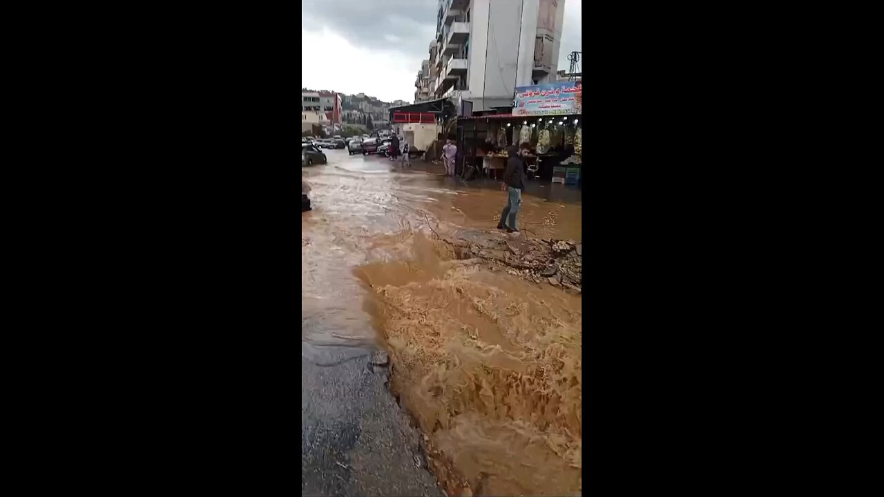 Floods, Lebanon, January 13, 2024