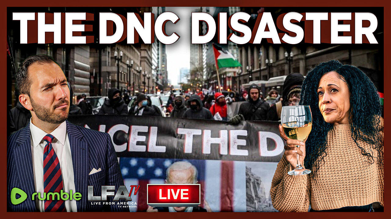 DRUNK, SLURRING, INSECURE: KAMALA HEADS INTO THE DNC | MIKE CRISPI UNAFRAID 8.19.24 10AM EST
