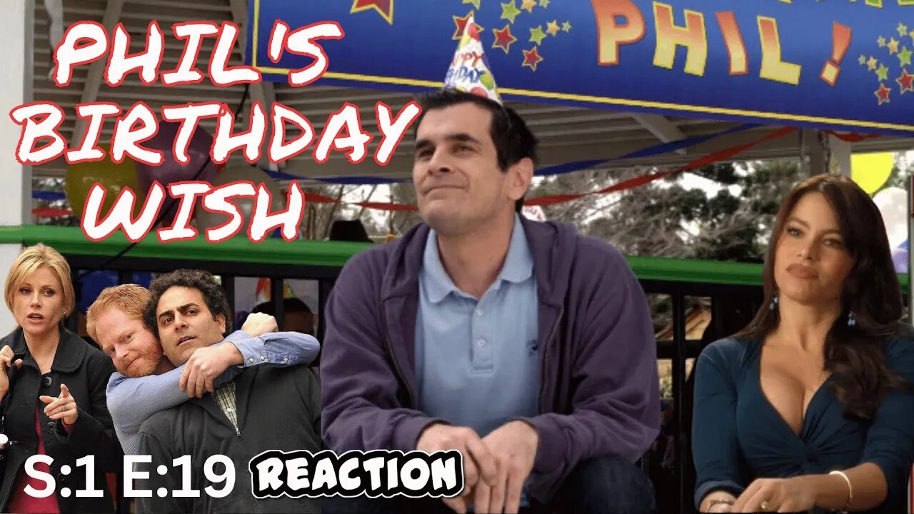 Phil's CRAZY Birthday Wish / Modern Family S1 E19 (REACTION) GAME CHANGER