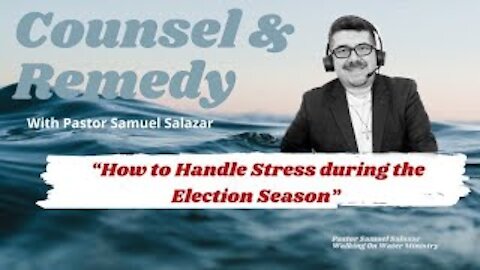 How To Handle Stress During The Election Season