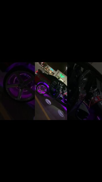 Dodge Charger Kobe Bryant LED Tribute 🏀🟣🟡🕊