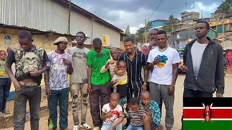 Cutting Hair For The Locals In Kibera, Nairobi, Kenya