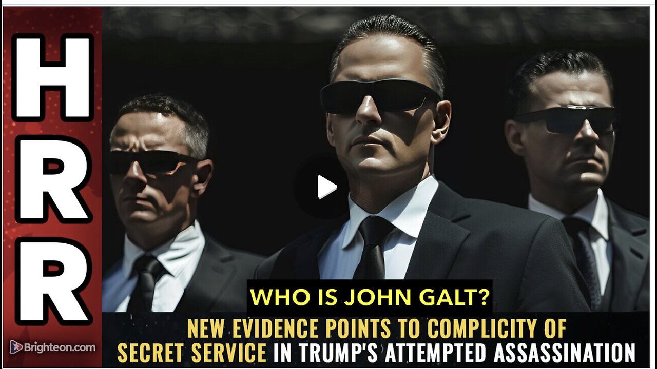 HEALTH RANGER W/ New evidence points to complicity of SECRET SERVICE...JGANON, SGANON