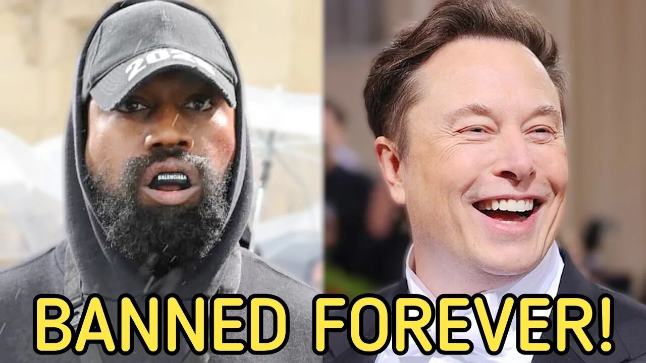 Elon Musk Just BANNED Kanye West On Twitter After Unimaginable MELTDOWN!