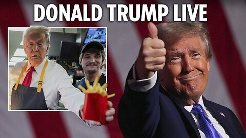 LIVE: Donald Trump hosts MAGA rally in Pennsylvania after McDonald’s shift