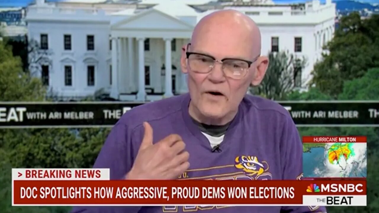 James Carville 'Scared to Death' About Election