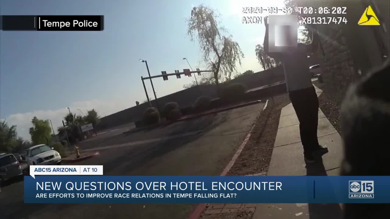 New questions over hotel encounter with Tempe police