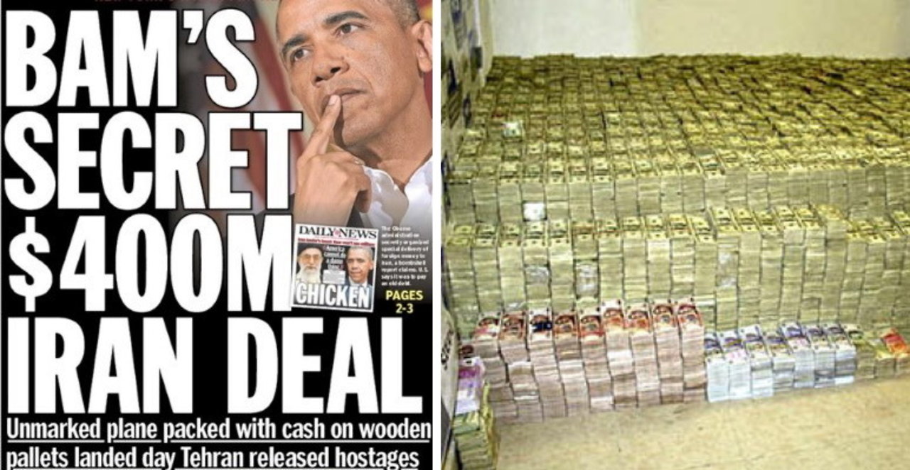 Obama secretly sent plane filled with pallets of cash to terrorist state Iran