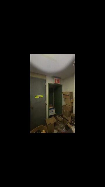 The underground tunnels Below the Chabad Synagogue in Brooklyn.