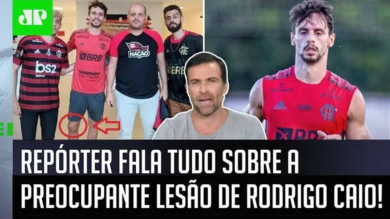 "Olha, é INFORMAÇÃO! A situação do RODRIGO CAIO é..." Repórter REVELA BASTIDORES do Flamengo!