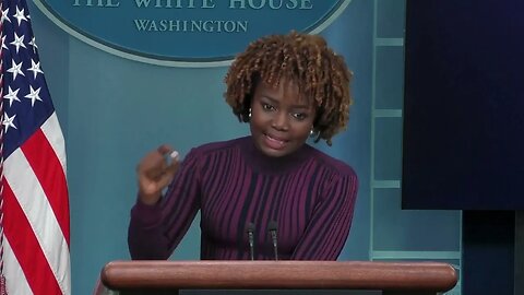 Karine Jean-Pierre Says Biden Has Had "Equity At The Center Of Everything That He's Done"