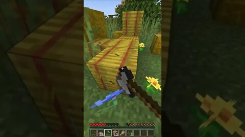 Minecraft But Jumping Burns You shorts trending minecraft