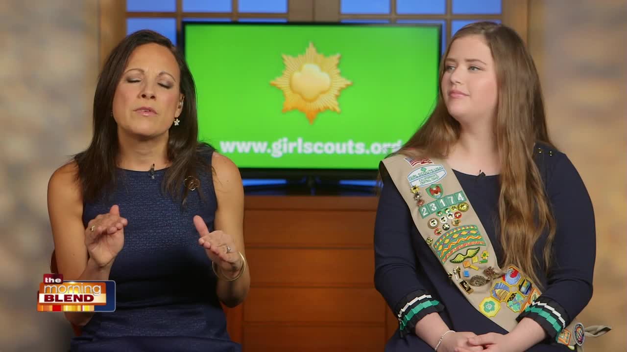 Girl Scouts Earn Gold