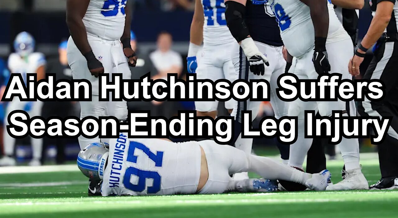 Aidan Hutchinson Suffers Season-Ending Leg Injury