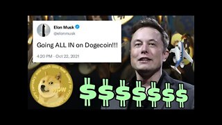 Elon Musk GOING ALL IN on Dogecoin ⚠️