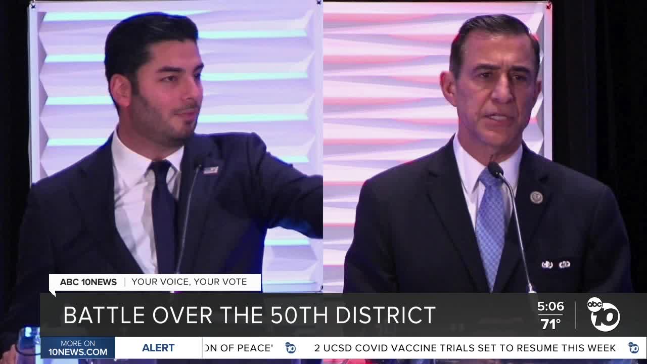 Campa-Najjar, Issa campaign ahead of vote