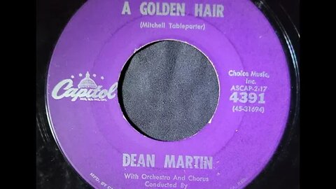 Dean Martin, Gus Levene - Buttercup of Golden Hair
