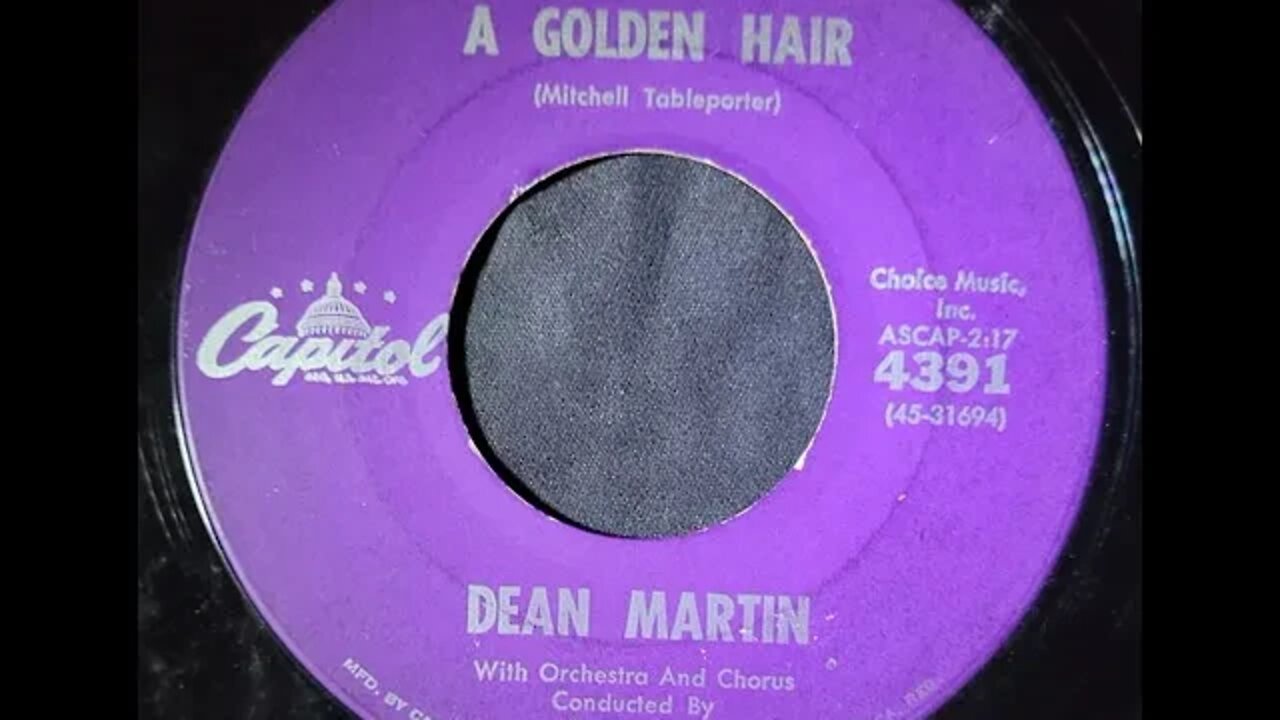 Dean Martin, Gus Levene - Buttercup of Golden Hair