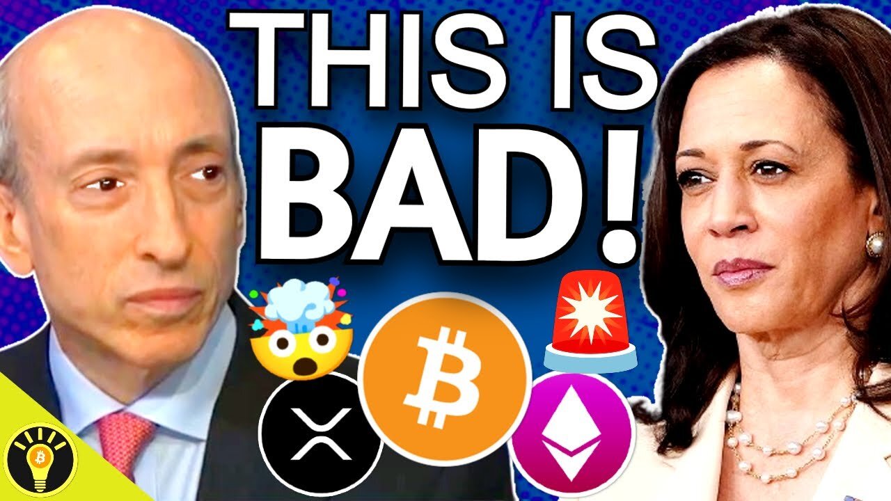 🚨CRYPTO WARNING! KAMALA HARRIS TO HIRE GARY GENSLER? & DEMS FUMBLING!