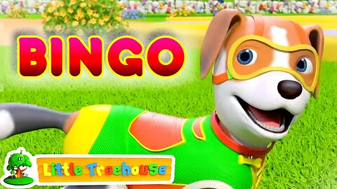 New Bingo The Dog Song | Nursery Rhymes & Kids Songs | Children's Music | Little Treehouse