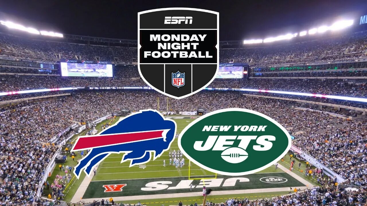 Bills @ Jets: MNF LIVE REACTION & COMMENTARY #mnf #billsmafia #jets (Part II)