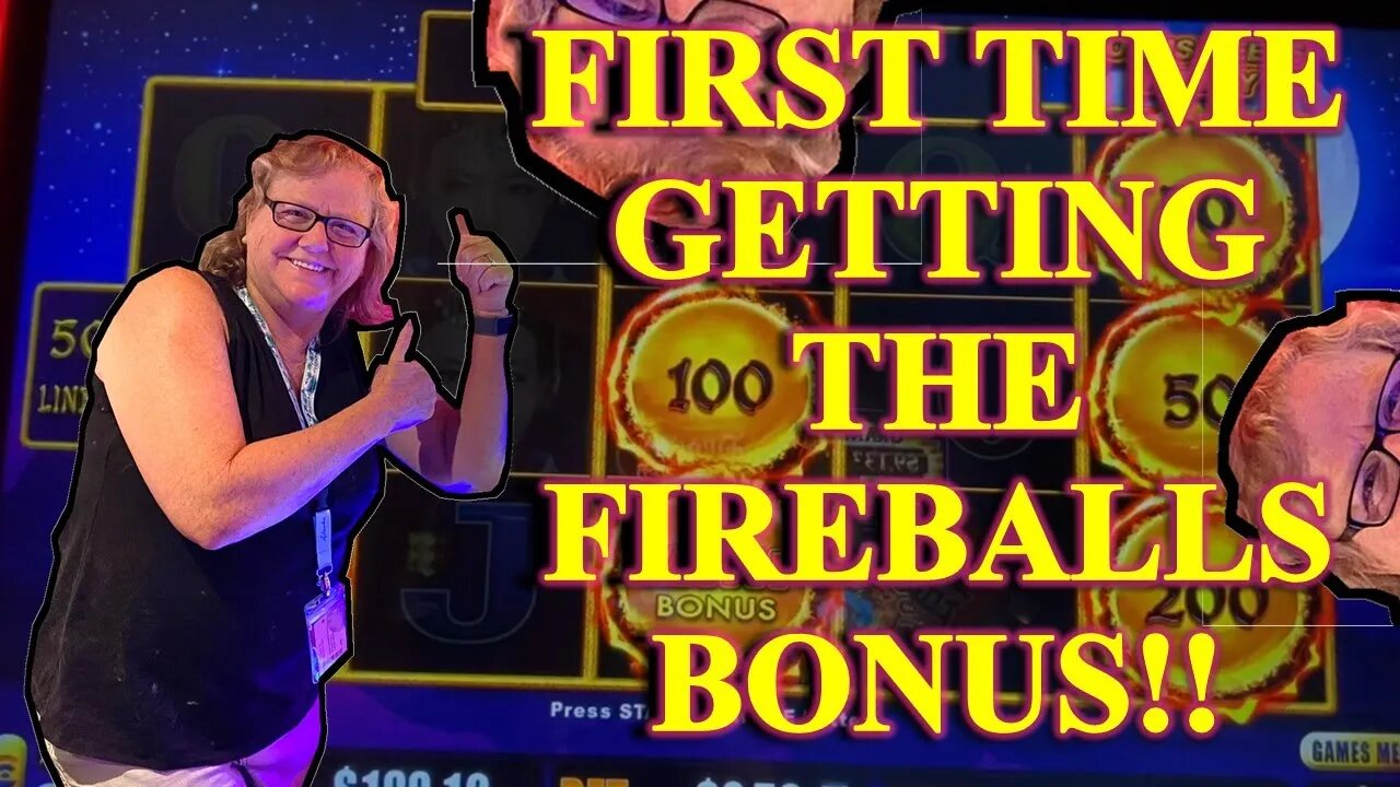 Slot Play - Autumn Moon, Dragon Link - MY FIRST TIME GETTING THE FIREBALLS BONUS!!!