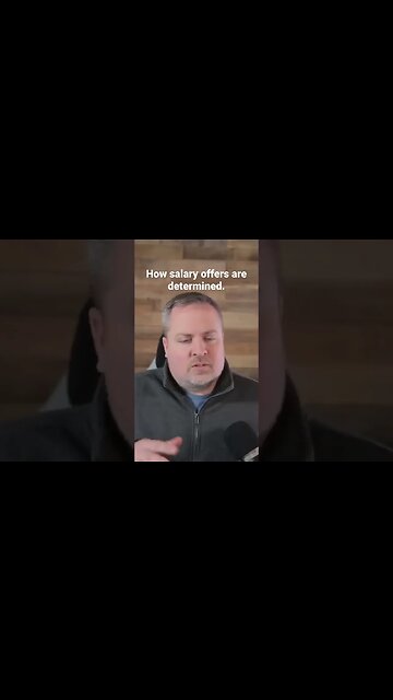 How salary job offers are determined at major corporations.