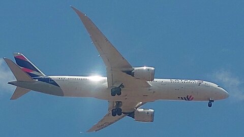 Boeing 787-9 Dreamliner CC-BGQ coming from Guarulhos to Fortaleza