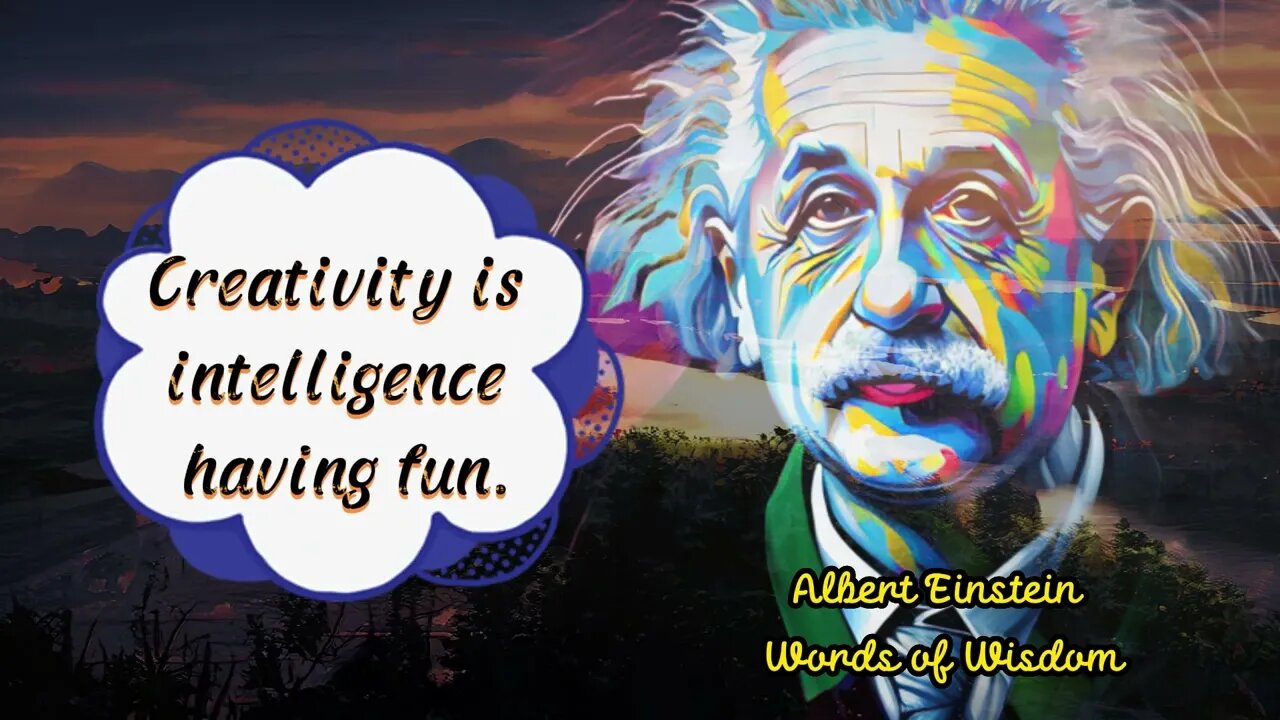 Albert Einstein Word of Wisdom