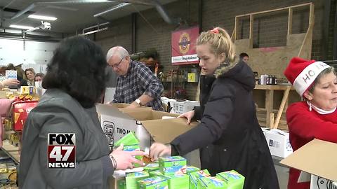 Hundreds of seniors receive gifts for Christmas